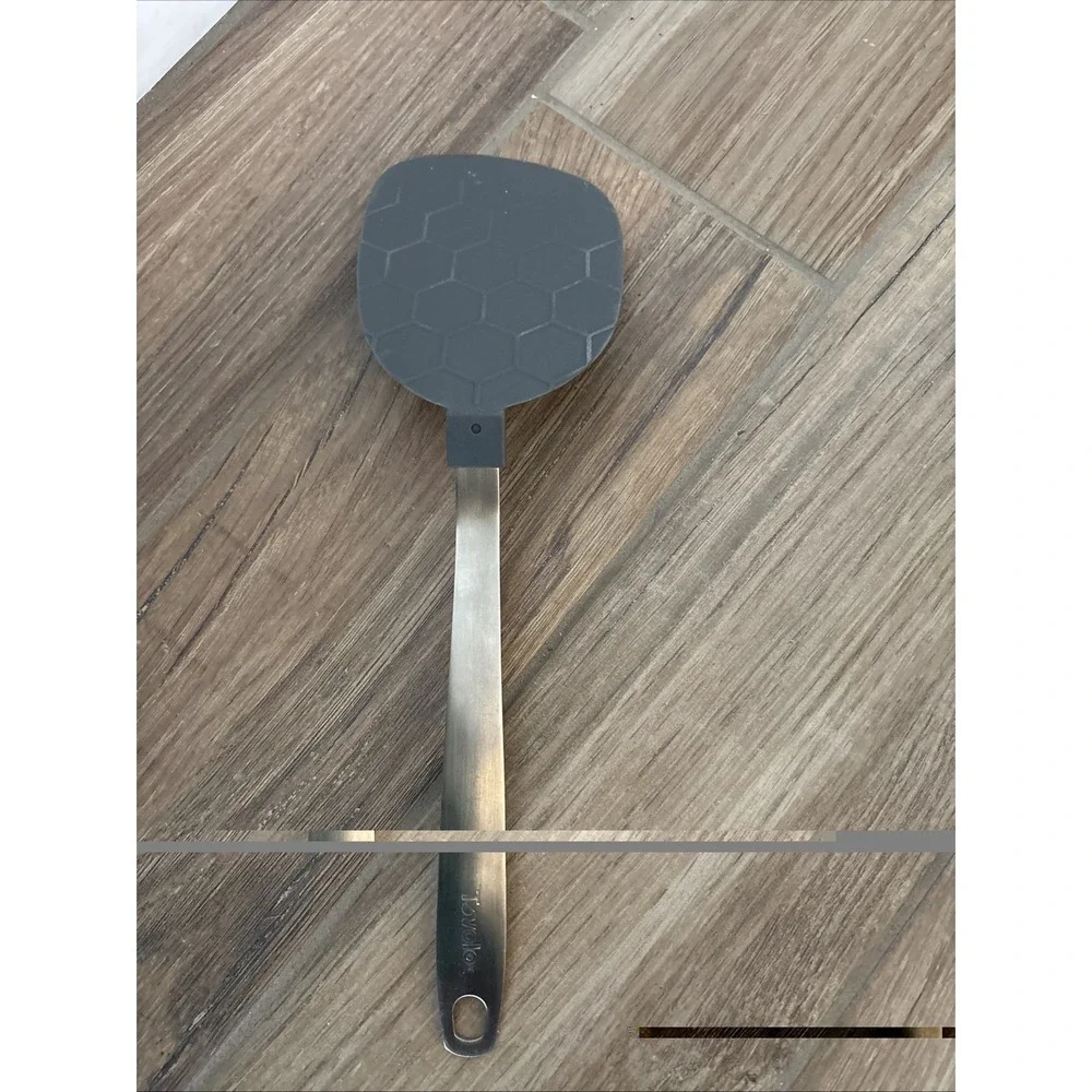 Sur La Table Grey Spatula Flex-Core Silicone w/ Stainless Steel Handle